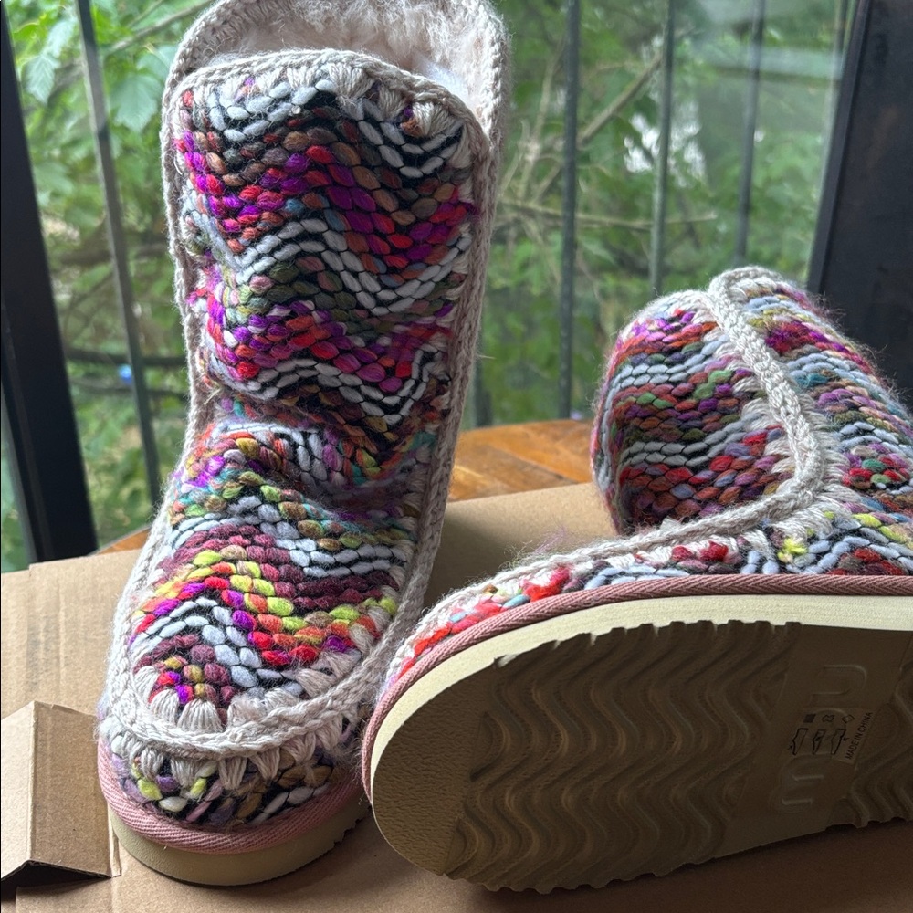 Mou Arctic 24 Colorful Wool Winter Boots - Picture 9 of 12